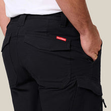 Load image into Gallery viewer, Hard Yakka Men's Edge Wide Leg Short Ripstop - Black

