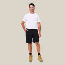 Load image into Gallery viewer, Hard Yakka Men's Edge Wide Leg Short Ripstop - Black
