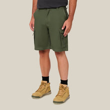 Load image into Gallery viewer, Hard Yakka Men's Edge Wide Leg Short Ripstop - Military Green
