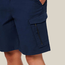 Load image into Gallery viewer, Hard Yakka Men's Edge Wide Leg Short Ripstop - Navy
