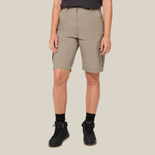 Load image into Gallery viewer, Hard Yakka Women's Edge Straight Short Ripstop - Desert
