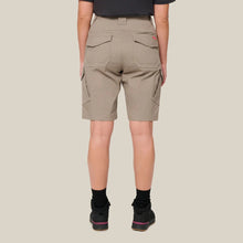 Load image into Gallery viewer, Hard Yakka Women's Edge Straight Short Ripstop - Desert
