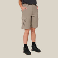 Load image into Gallery viewer, Hard Yakka Women's Edge Straight Short Ripstop - Desert
