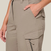 Load image into Gallery viewer, Hard Yakka Women's Edge Straight Short Ripstop - Desert
