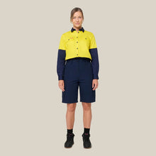 Load image into Gallery viewer, Hard Yakka Women's Edge Straight Short Ripstop - Navy
