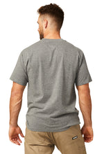 Load image into Gallery viewer, CAT Men&#39;s Trademark Logo Tee - Dark Heather Grey - Tees
