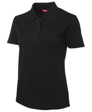 Load image into Gallery viewer, JB&#39;s Wear Women&#39;s 210 Polo - Black - Polos
