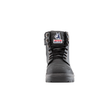 Load image into Gallery viewer, Steel Blue Men&#39;s Argyle Zip: Scuff Cap Steel Toe Work Boots - Black - Safety Footwear
