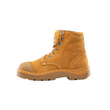 Load image into Gallery viewer, Steel Blue Men&#39;s Argyle Zip: Scuff Cap Steel Toe Work Boots - Wheat - Safety Footwear
