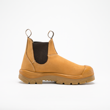 Load image into Gallery viewer, Steel Blue Men&#39;s Hobart: TPU/Bump Cap Elastic sided Work Boots- Wheat - Safety Footwear
