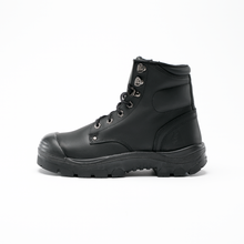 Load image into Gallery viewer, Steel Blue Men&#39;s Argyle Zip: TPU/Bump Cap Steel Toe Work Boots - Black - Safety Footwear
