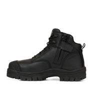 Load image into Gallery viewer, Oliver Men&#39;s AT-45 130mm Zip Sided Boots - Black - Safety Footwear
