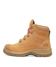 Load image into Gallery viewer, Oliver Women&#39;s Wheat Zip Sided Boots - Wheat - Safety Footwear
