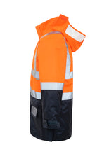 Load image into Gallery viewer, Rainbird Men&#39;s 4-in-1 Utility Jacket &amp; Vest - Orange/Navy - Jackets
