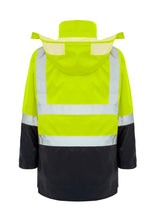 Load image into Gallery viewer, Rainbird Men&#39;s 4-in-1 Utility Jacket &amp; Vest - Yellow/Navy - Jackets
