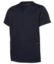 Load image into Gallery viewer, JB&#39;s Wear Unisex Unisex Scrubs Top - Navy - Scrubs
