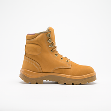 Load image into Gallery viewer, Steel Blue Women's Argyle Steel Toe Safety Work Boots - Wheat - Safety Footwear
