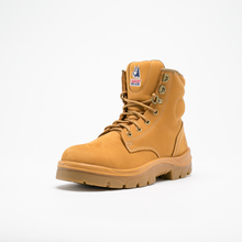 Load image into Gallery viewer, Steel Blue Women's Argyle Steel Toe Safety Work Boots - Wheat - Safety Footwear
