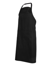 Load image into Gallery viewer, JB&#39;s Wear Unisex Bib Apron - Black - Aprons
