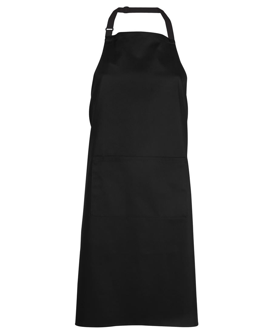 JB's Wear Unisex Bib Apron - Black - Aprons