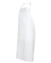 Load image into Gallery viewer, JB&#39;s Wear Unisex Bib Apron - White - Aprons
