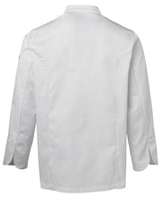 Load image into Gallery viewer, JB&#39;s Wear Unisex Long Sleeve Unisex Chefs Jacket - White - Chefwear
