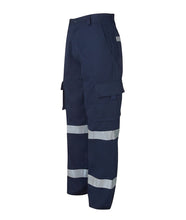 Load image into Gallery viewer, JB&#39;s Wear Men&#39;s Mercerised Multi Pocket Pants with Reflective Tape - Navy - Pants
