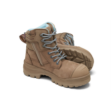 Load image into Gallery viewer, Blundstone Women's 8863 RotoFlex  Zip-Up Safety Boots - Stone TWB0N3 - Safety Footwear
