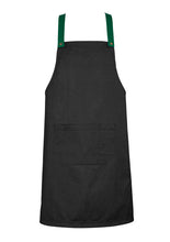 Load image into Gallery viewer, Biz Collection Urban Bib Apron Straps Unisex - Green - Apron
