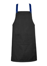 Load image into Gallery viewer, Biz Collection Urban Bib Apron Straps Unisex - Royal - Apron
