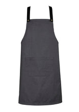 Load image into Gallery viewer, Biz Collection Urban Bib Apron Straps Unisex - Black - Apron
