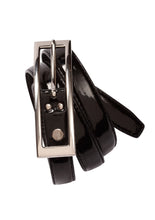 Load image into Gallery viewer, Biz Collection Women&#39;s Semi-Patent Belt - Black - Belts
