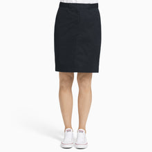 Load image into Gallery viewer, NNT Women&#39;s Stretch Cotton Chino Skirt - Black - Skirts/Dresses
