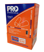 Load image into Gallery viewer, Pro Choice Unisex Probullet Disposable Uncorded Earplugs - Box 200 - Orange - Hearing Protection
