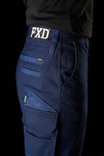 Load image into Gallery viewer, FXD Women&#39;s Stretch Reflective Taped Work Cuff Pant WP-4WT  - Navy - Pants
