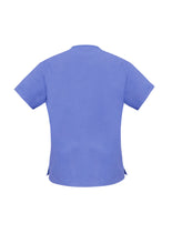 Load image into Gallery viewer, Biz Collection Women's Classic Scrubs Top - Mid Blue - Scrubs
