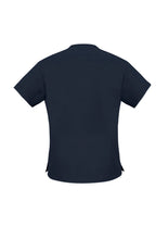 Load image into Gallery viewer, Biz Collection Women&#39;s Classic Scrubs Top - Navy - Scrubs
