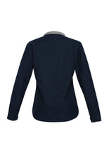 Load image into Gallery viewer, Biz Collection Women&#39;s Geneva Jacket - Navy/Graphite - Jackets
