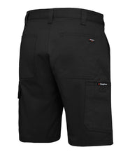 Load image into Gallery viewer, KingGee Men&#39;s Cargo Drill Shorts - Black - Shorts
