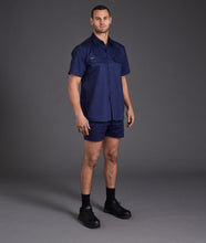 Load image into Gallery viewer, KingGee Men&#39;s Drill Utility Shorts - Navy - Shorts
