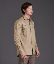 Load image into Gallery viewer, KingGee Men&#39;s Workcool Pro Long Sleeve Shirt - Khaki - Shirts
