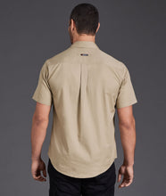 Load image into Gallery viewer, KingGee Men&#39;s Tradies Short Sleeve Shirt - Khaki - Shirts
