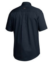 Load image into Gallery viewer, KingGee Men&#39;s Tradies Short Sleeve Shirt - Oiled Navy - Shirts
