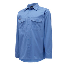 Load image into Gallery viewer, KingGee Men&#39;s Workcool 2 Long Sleeve Shirt - Sky - Shirts
