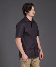 Load image into Gallery viewer, KingGee Men&#39;s Workcool 2 Short Sleeve Shirt - Charcoal - Shirts
