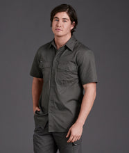 Load image into Gallery viewer, KingGee Men's Workcool 2 Short Sleeve Shirt - Green - Shirts
