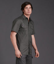 Load image into Gallery viewer, KingGee Men's Workcool 2 Short Sleeve Shirt - Green - Shirts
