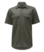 Load image into Gallery viewer, KingGee Men's Workcool 2 Short Sleeve Shirt - Green - Shirts

