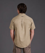 Load image into Gallery viewer, KingGee Men's Workcool 2 Short Sleeve Shirt - Khaki - Shirts
