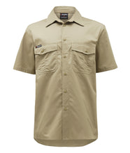 Load image into Gallery viewer, KingGee Men's Workcool 2 Short Sleeve Shirt - Khaki - Shirts
